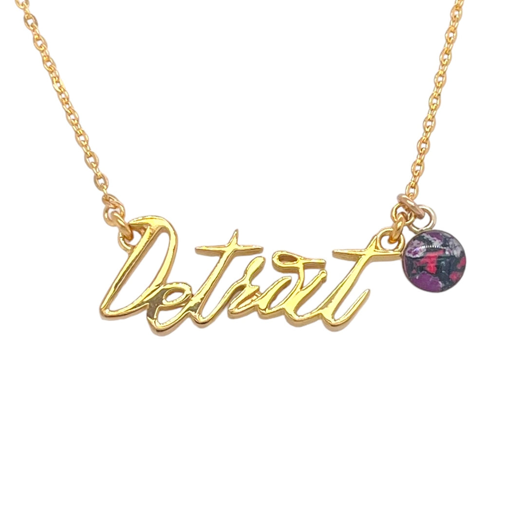 Detroit Necklace | Gold