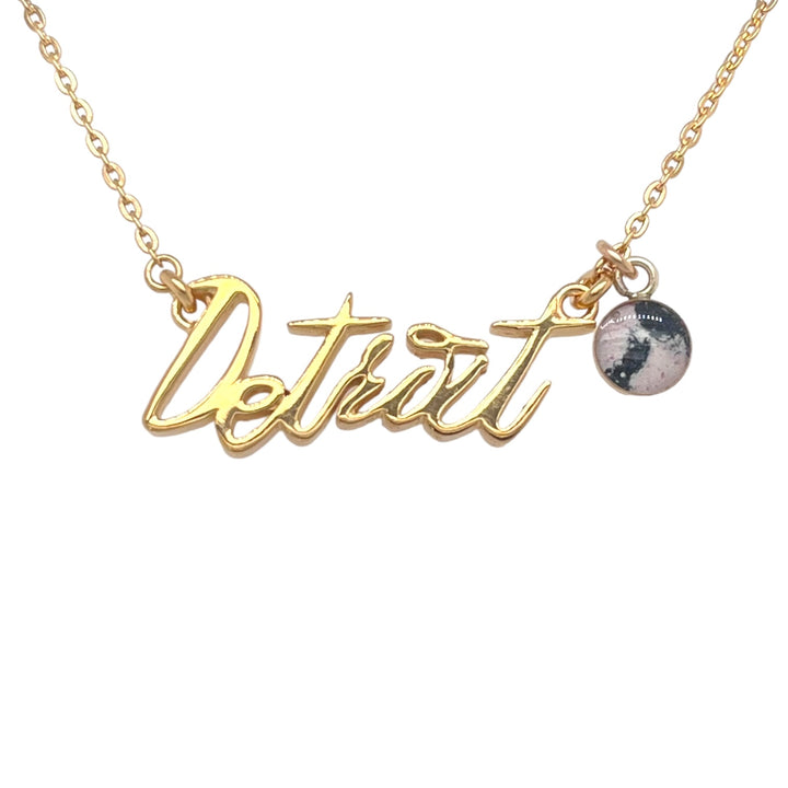 Detroit Necklace | Gold