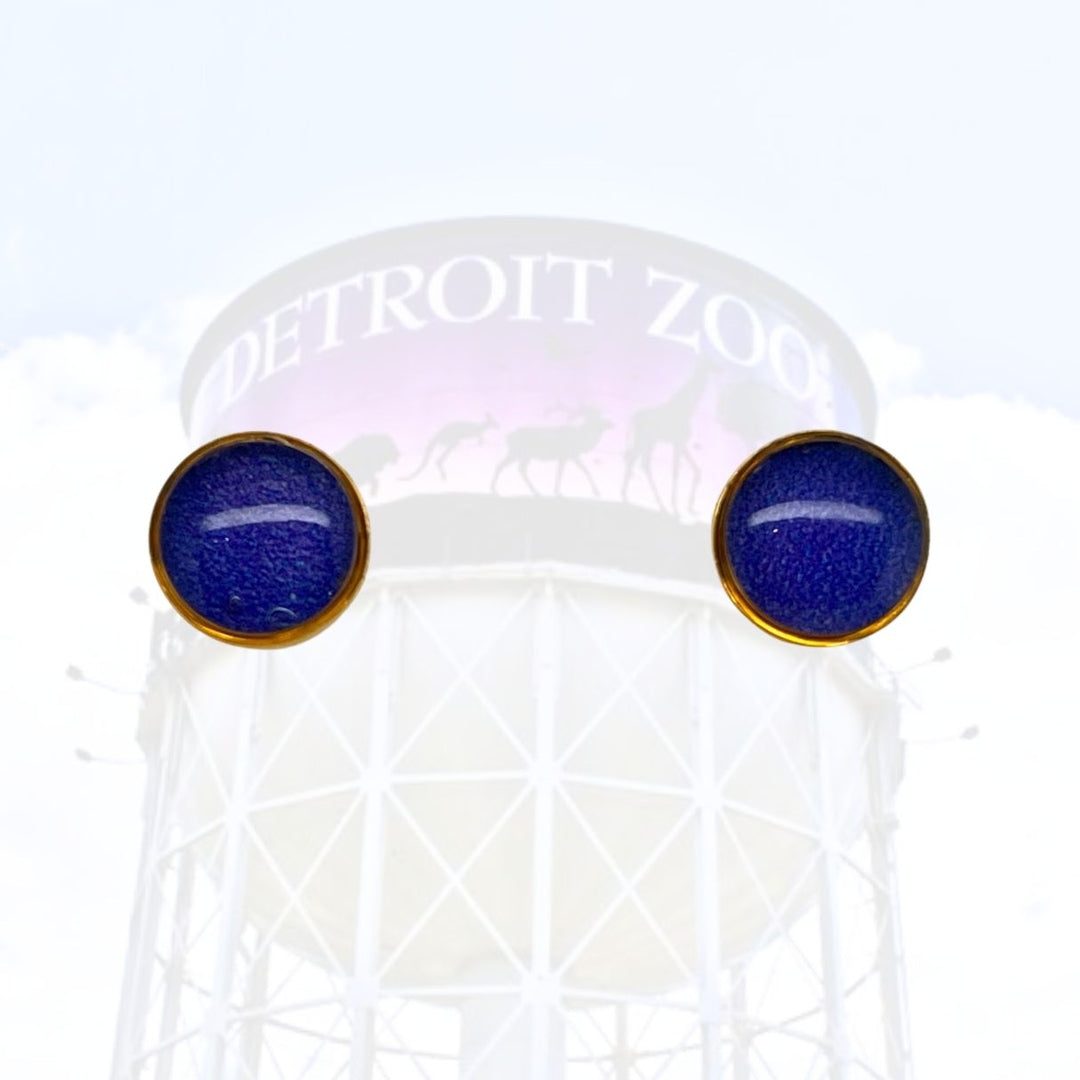 Detroit Zoo Brittany Earrings | Gold