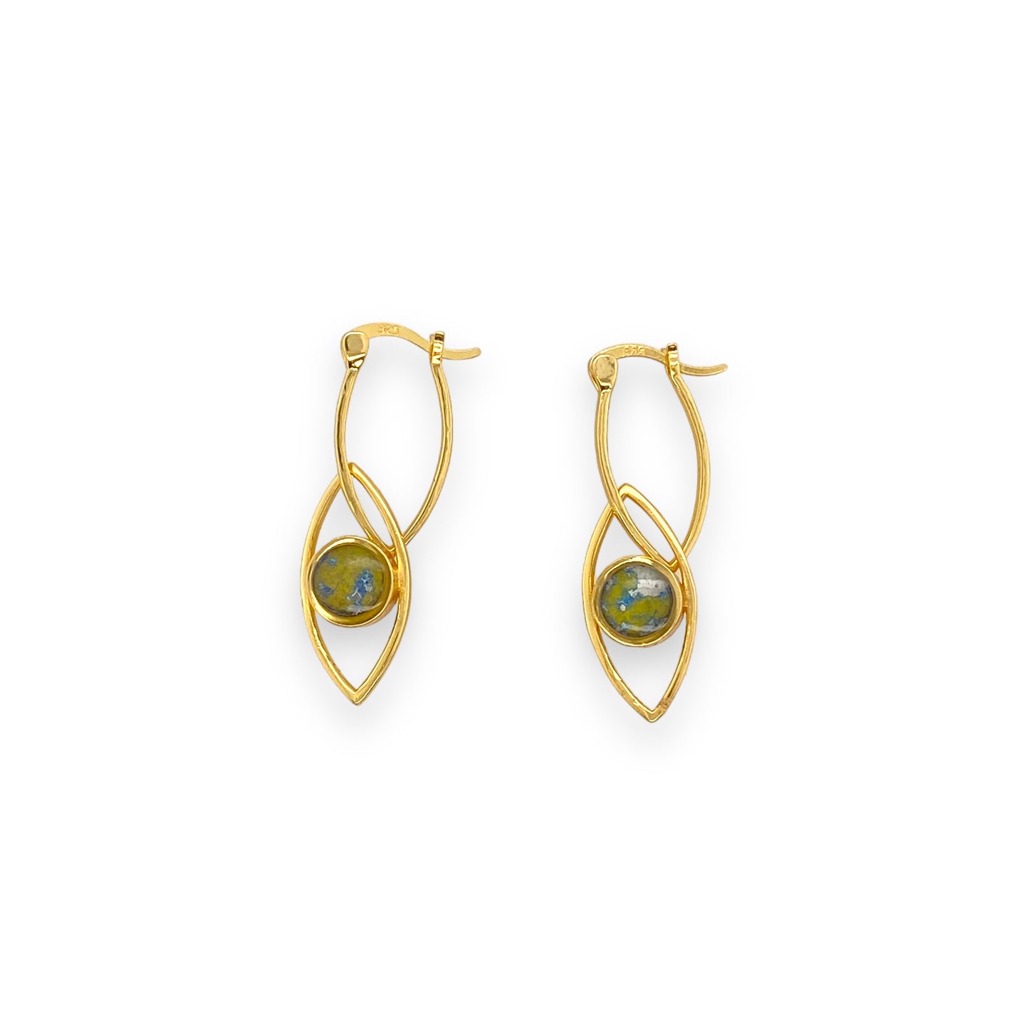 Clara Drop Earrings | Gold