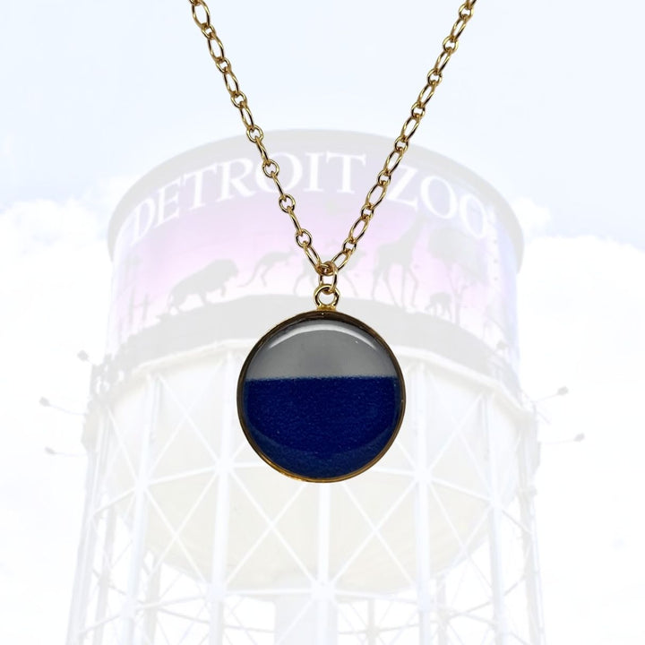 Detroit Zoo Nicole Necklace | Gold