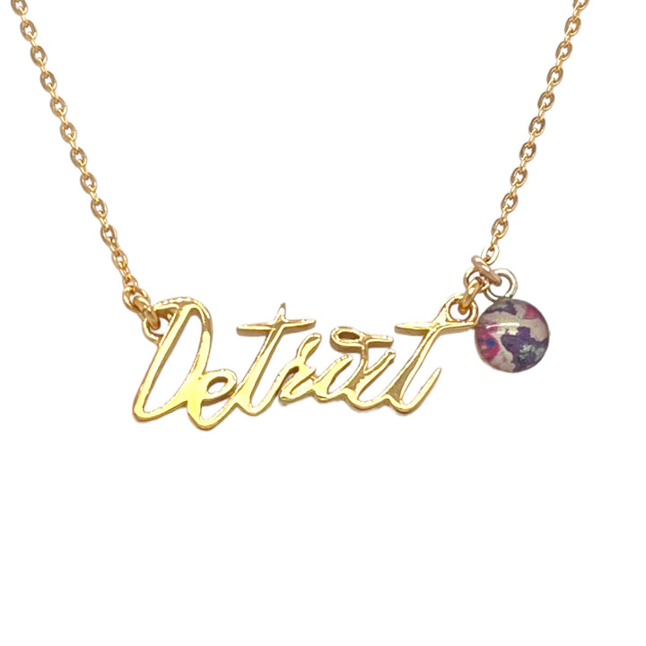 Detroit Necklace | Gold