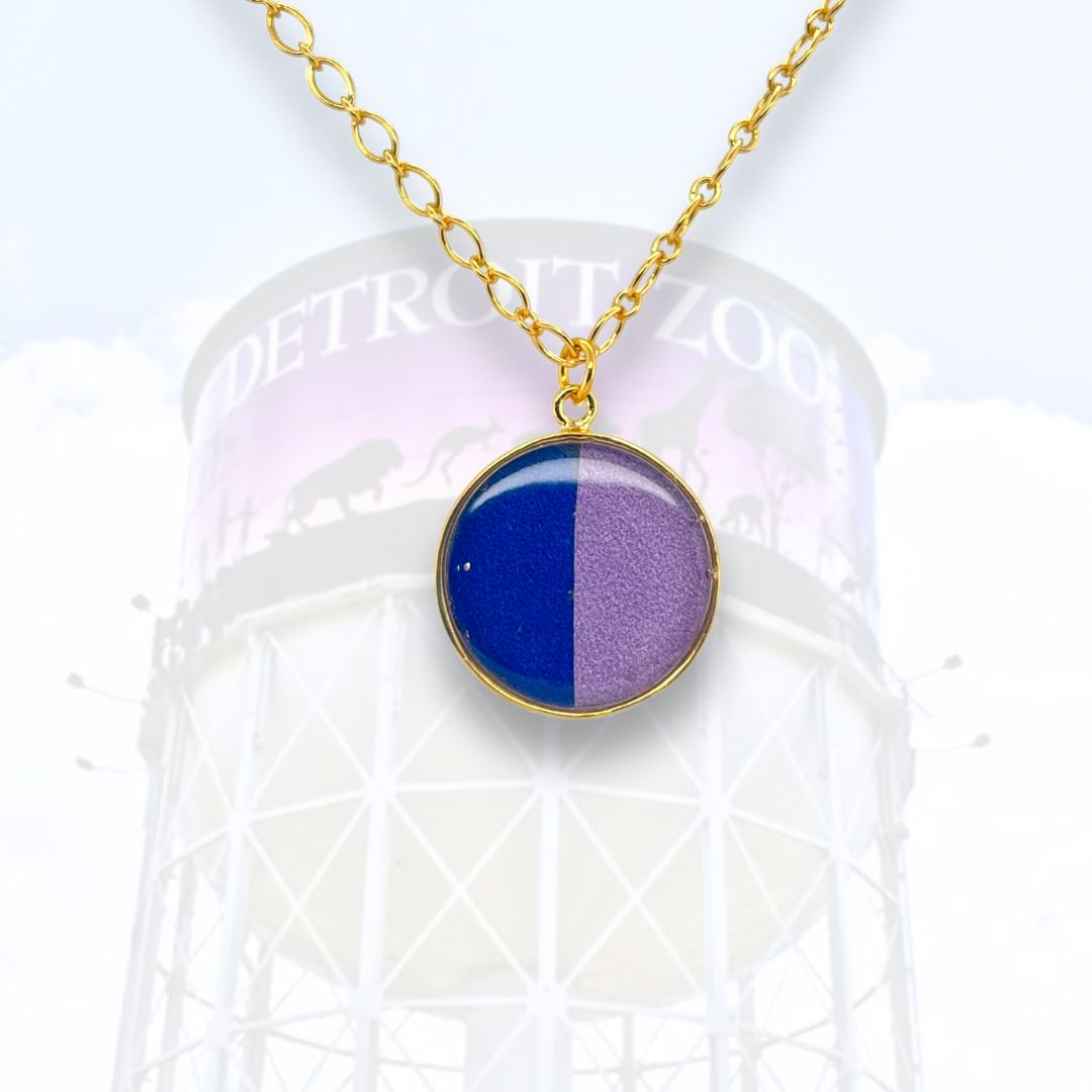 Detroit Zoo Nicole Necklace | Gold