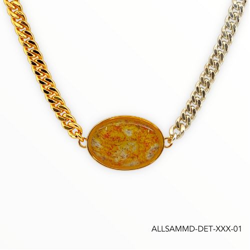 Sam Necklace | Mixed Metal