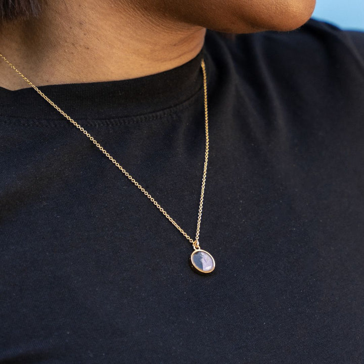 Detroit Zoo Amy Necklace | Gold