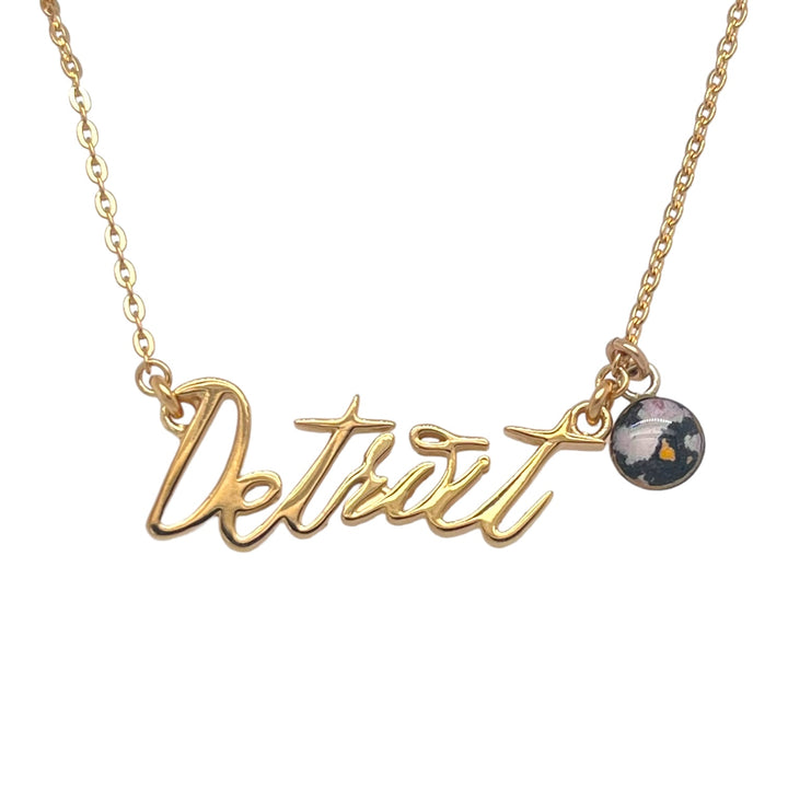 Detroit Necklace | Gold