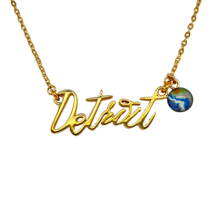 Detroit Necklace | Gold