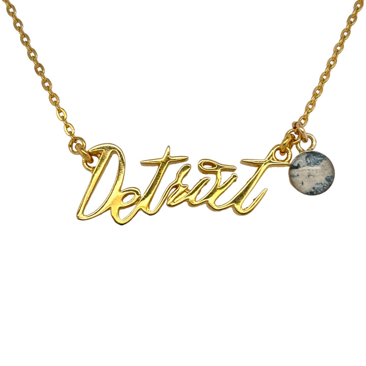 Detroit Necklace | Gold