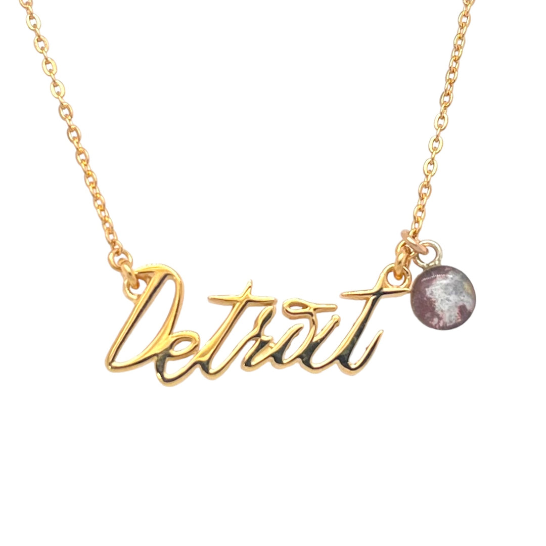 Detroit Necklace | Gold