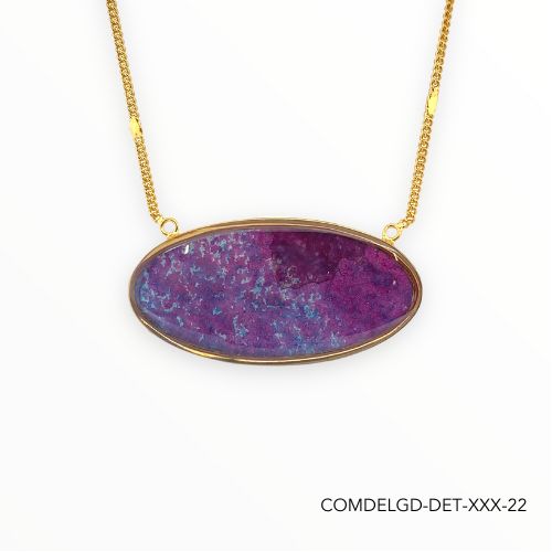 Delphia Necklace | Gold