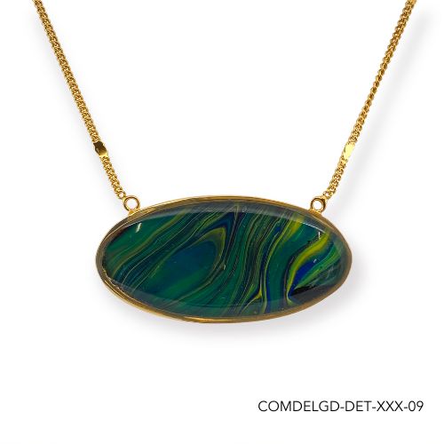 Delphia Necklace | Gold
