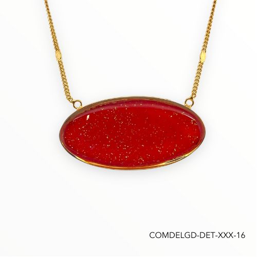 Delphia Necklace | Gold