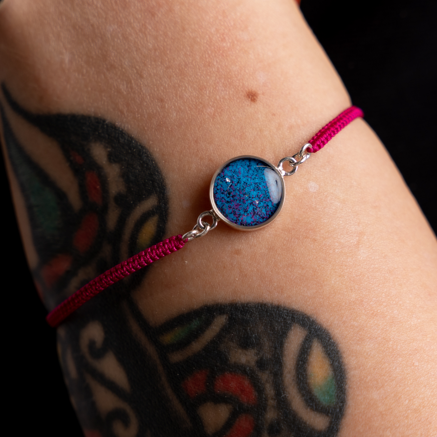 Taylor Bracelet | Silver | Aqua