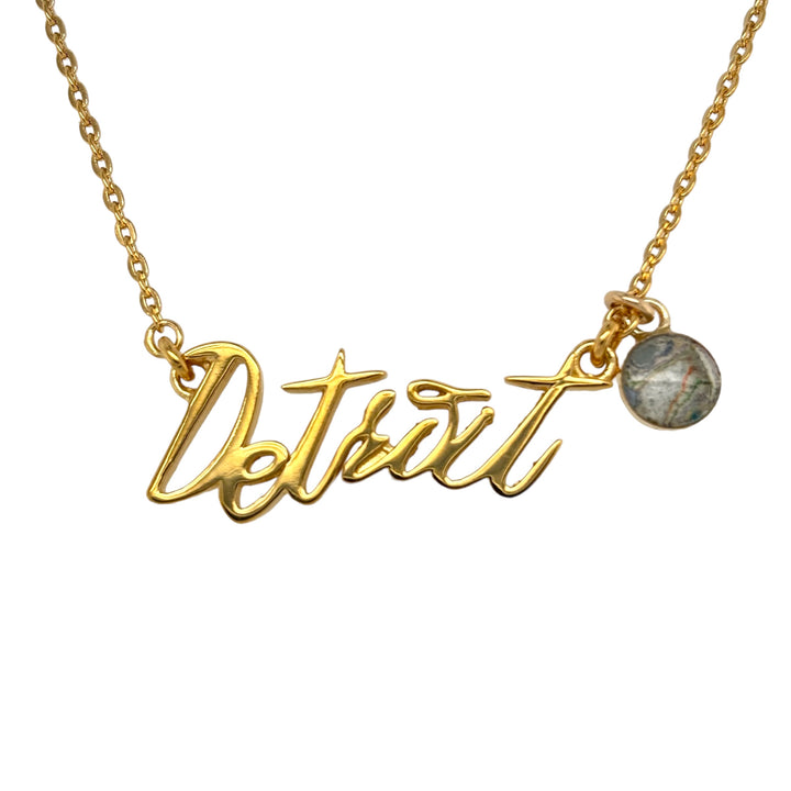 Detroit Necklace | Gold