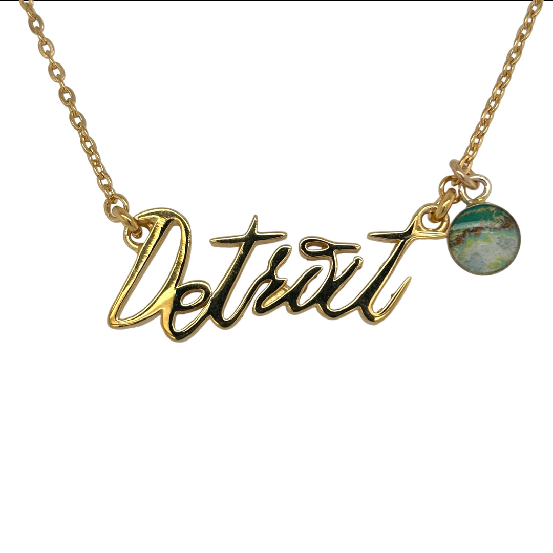 Detroit Necklace | Gold