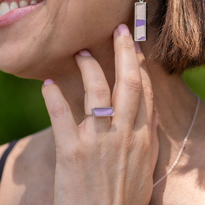 Detroit Zoo Lauren Ring | Silver