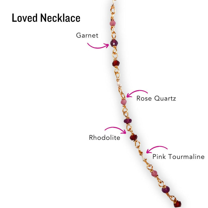 Loved Necklace | Gold