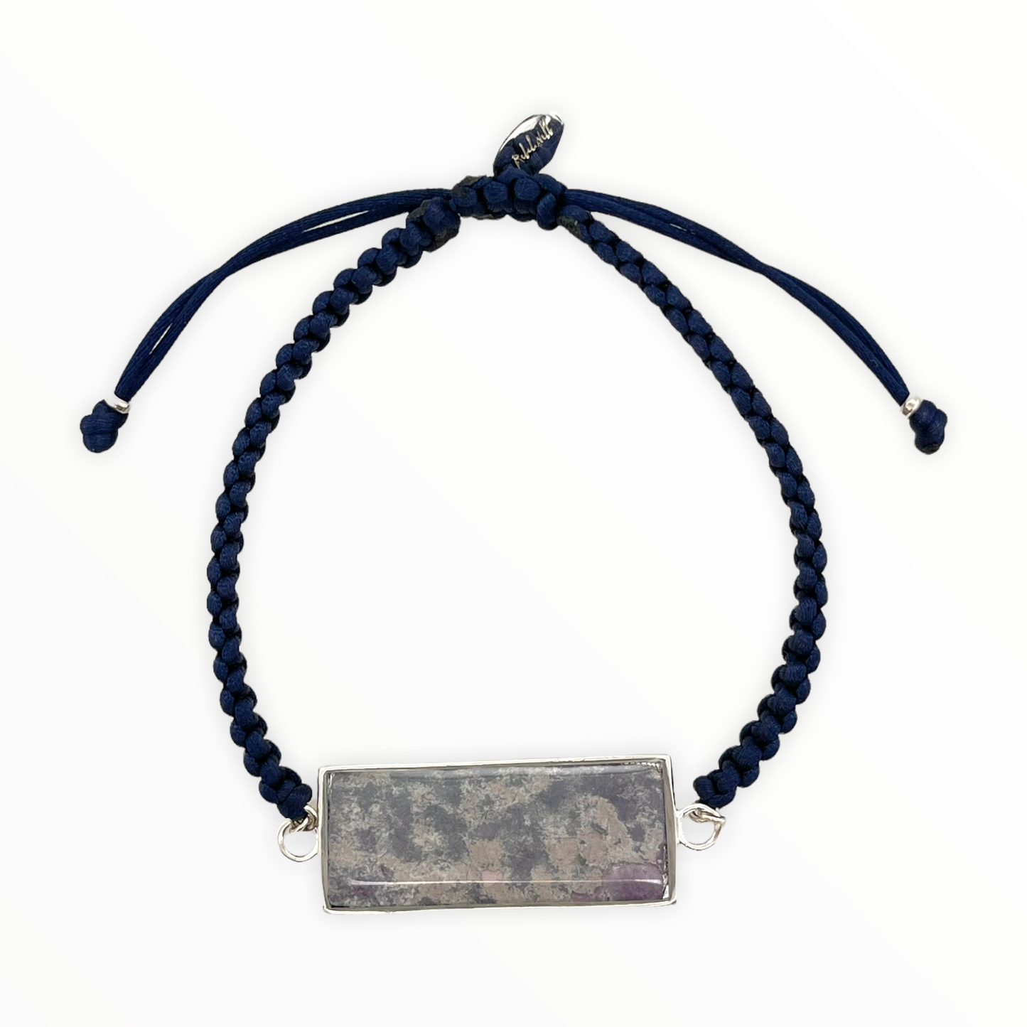 Carl Bracelet | Silver | Navy