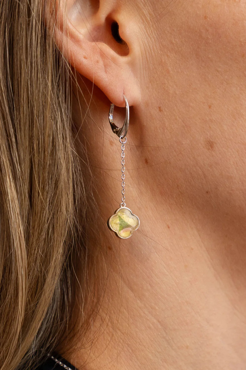 Mo Drop Earrings | Silver