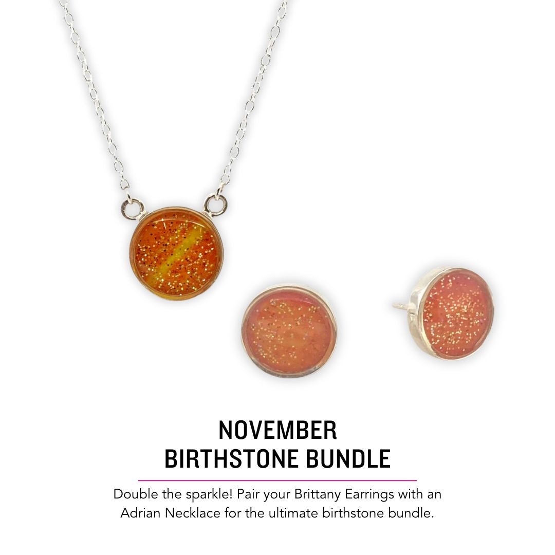 Brittany Earrings | Silver | November