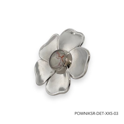 Nikila Ring | Rhodium | Size 5