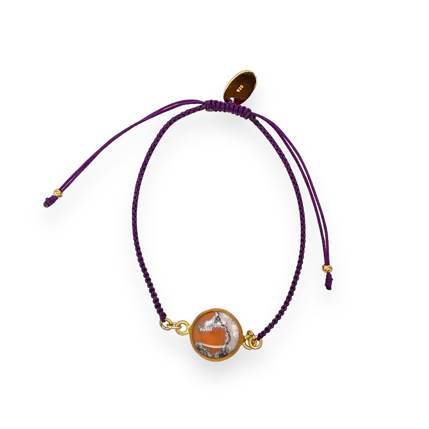 Taylor Bracelet | Gold | Purple