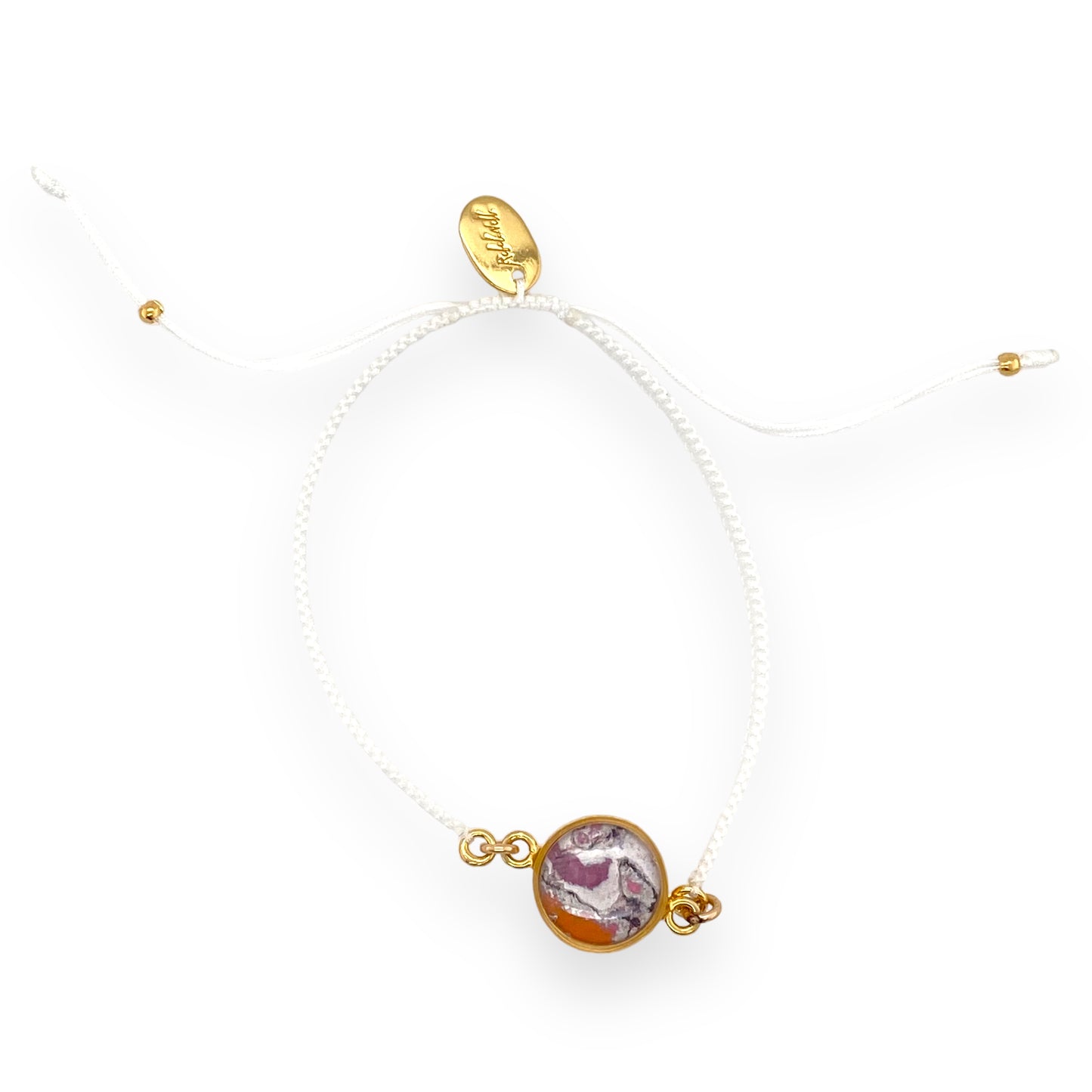 Taylor Bracelet | Gold | White