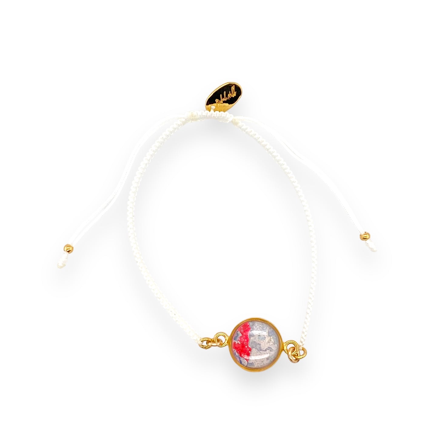 Taylor Bracelet | Gold | White
