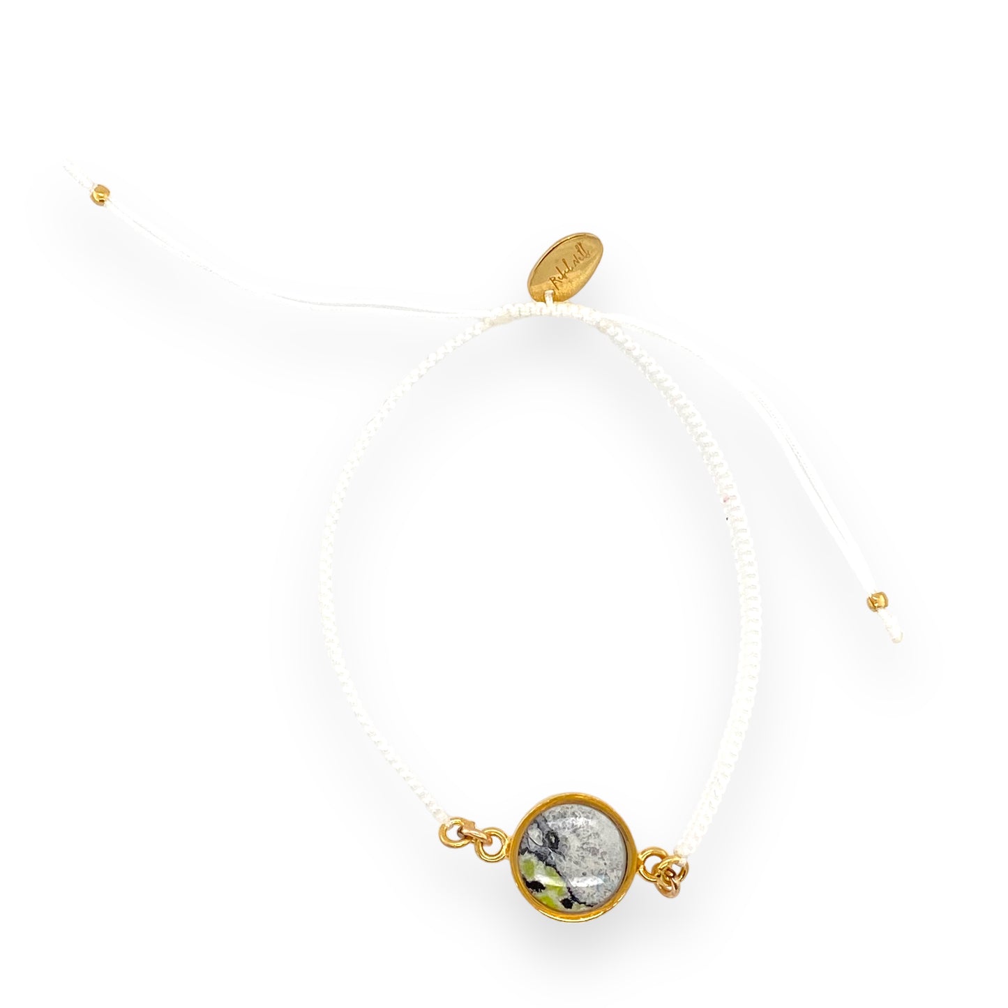 Taylor Bracelet | Gold | White