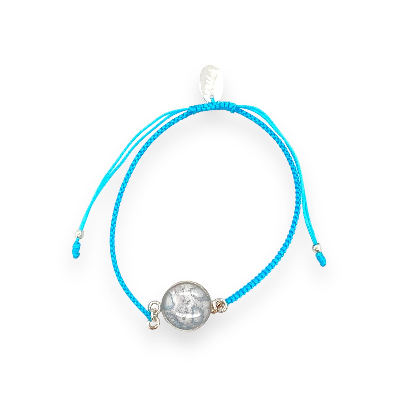 Taylor Bracelet | Silver | Aqua