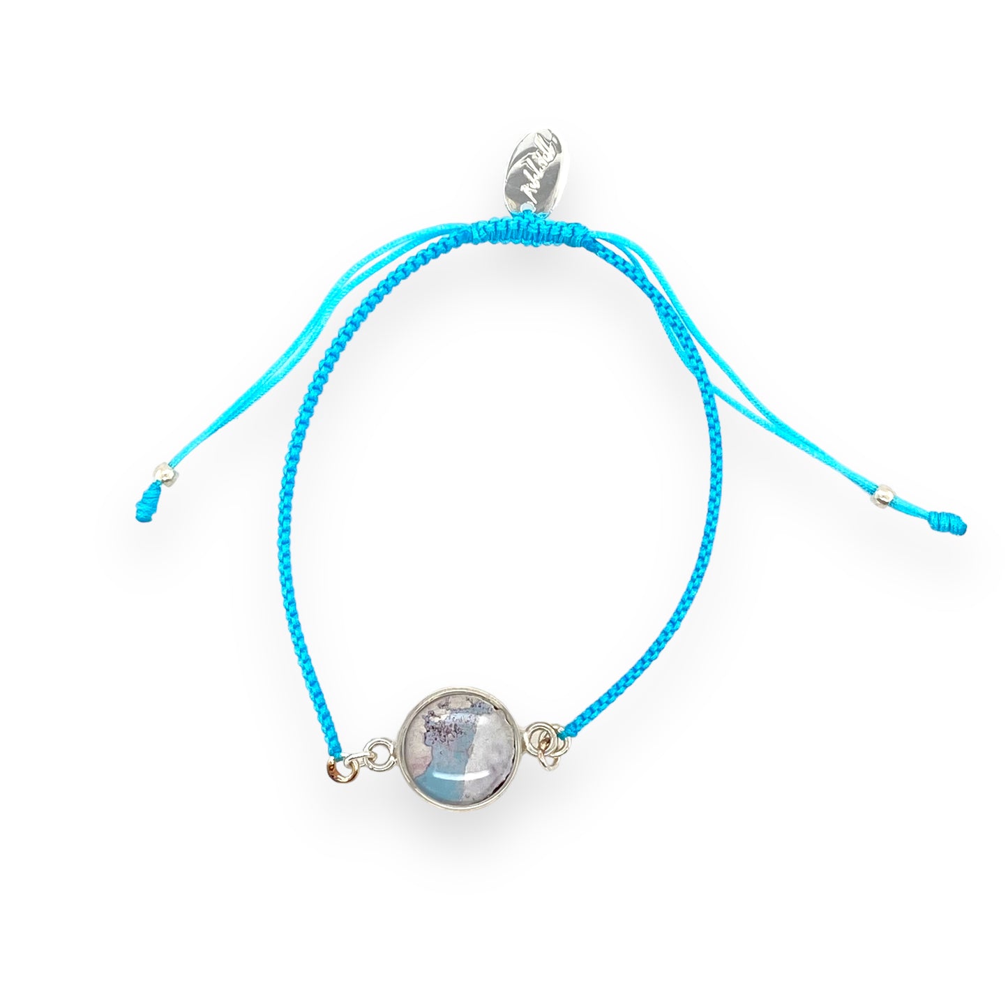 Taylor Bracelet | Silver | Aqua