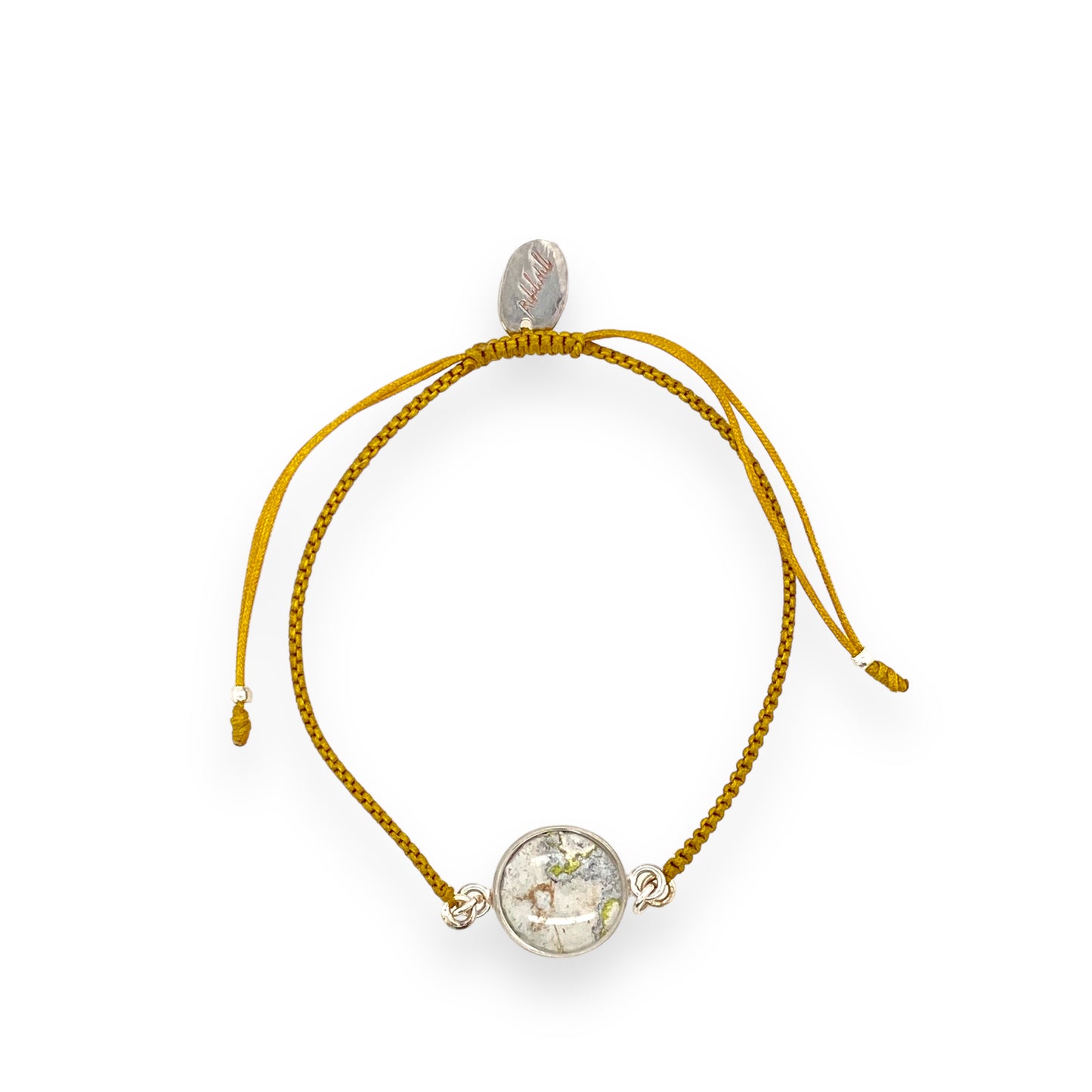 Taylor Bracelet | Silver | Mustard