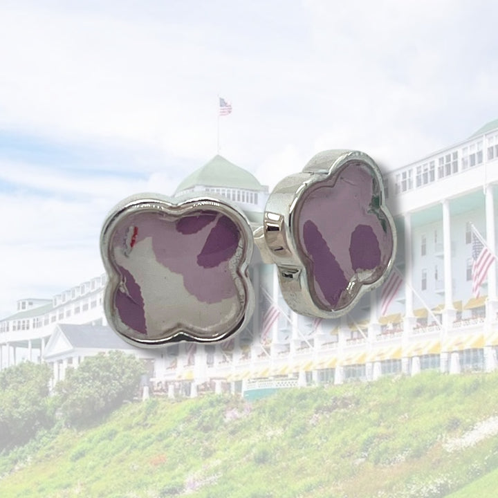 Tatiana Stud Earrings | Silver