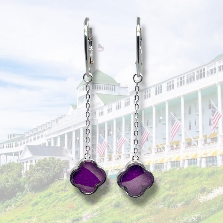 Mo Drop Earrings | Silver