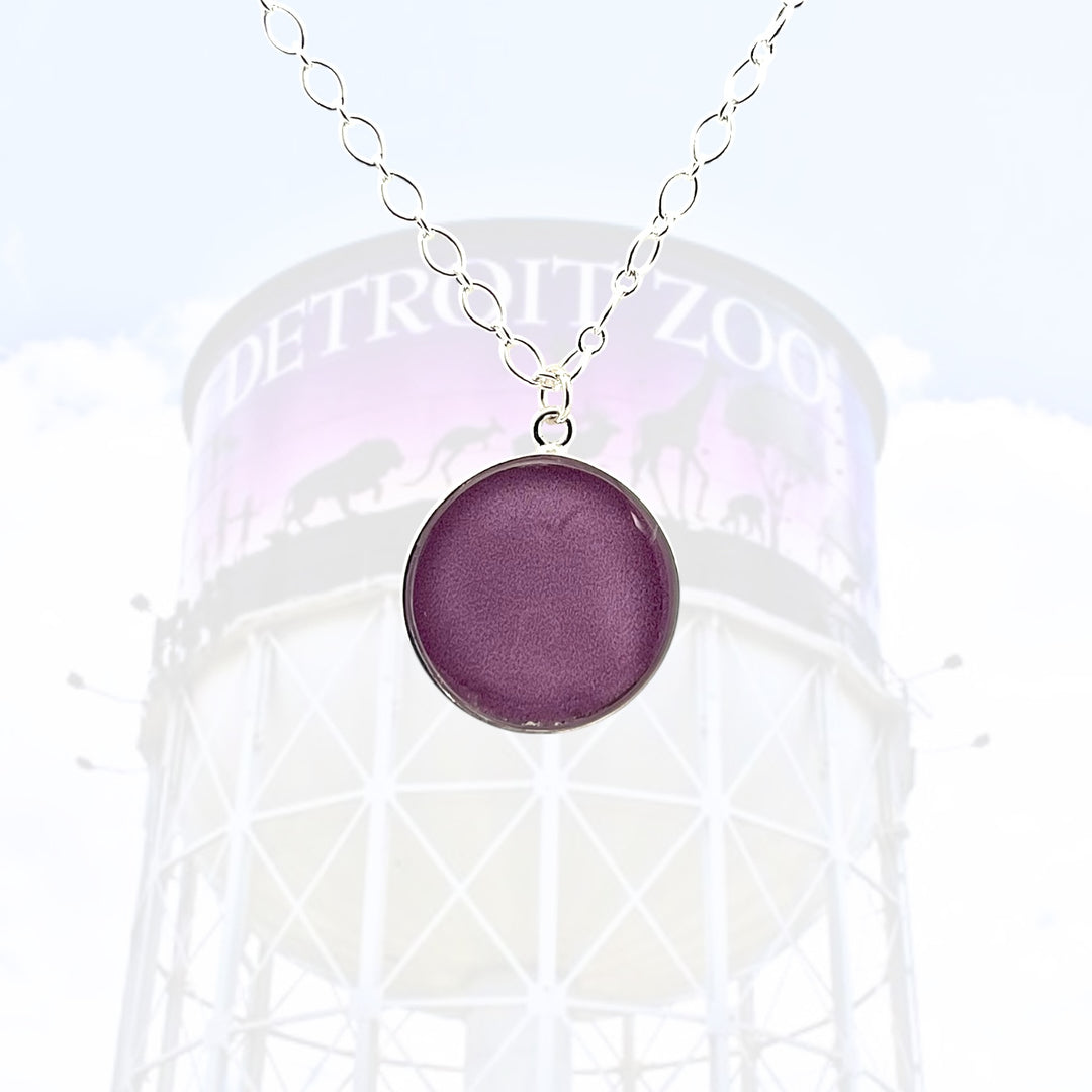 Detroit Zoo Nicole Necklace | Silver