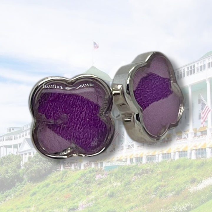 Tatiana Stud Earrings | Silver