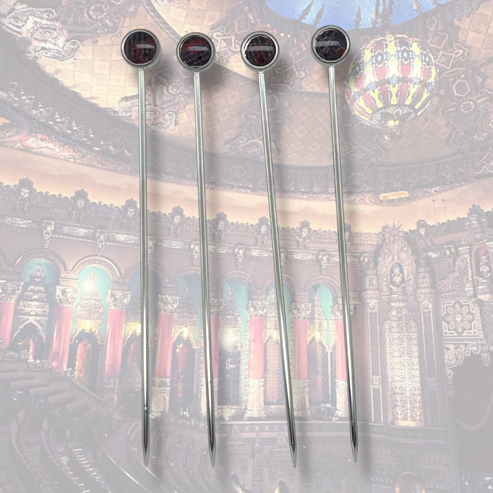 Drink Picks | Stainless Steel | Set of 4