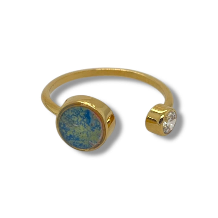 Alexandra Open Ring | Gold | Medium