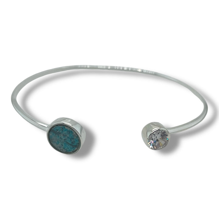 Danielle Open Cuff  | Silver