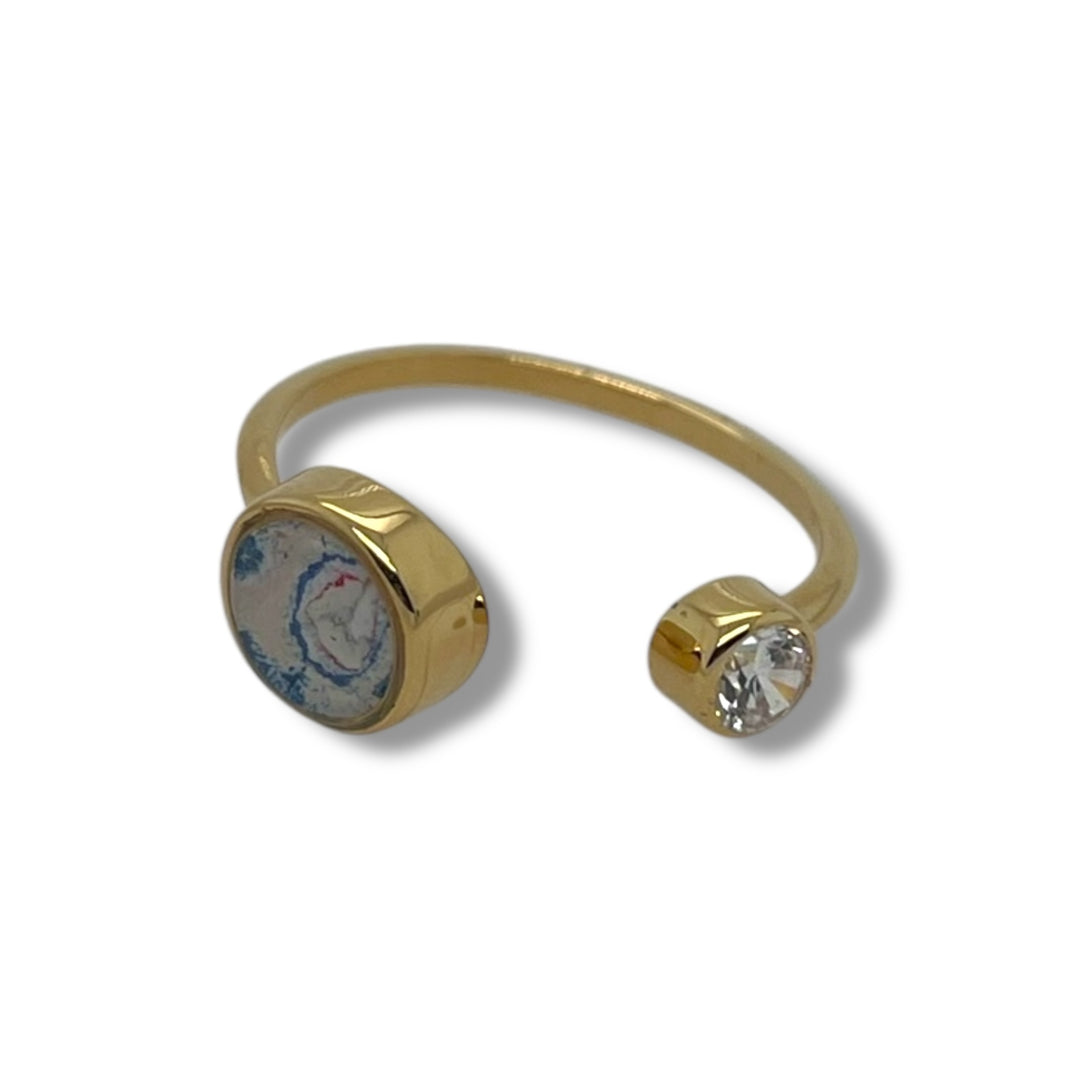 Alexandra Open Ring | Gold | Medium