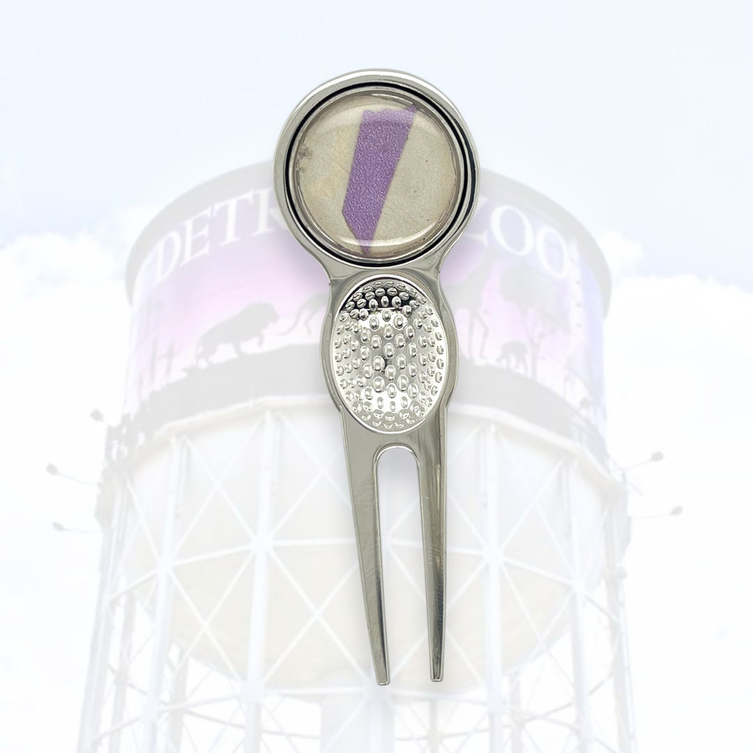 Detroit Zoo Divot Tool | Metal Alloy