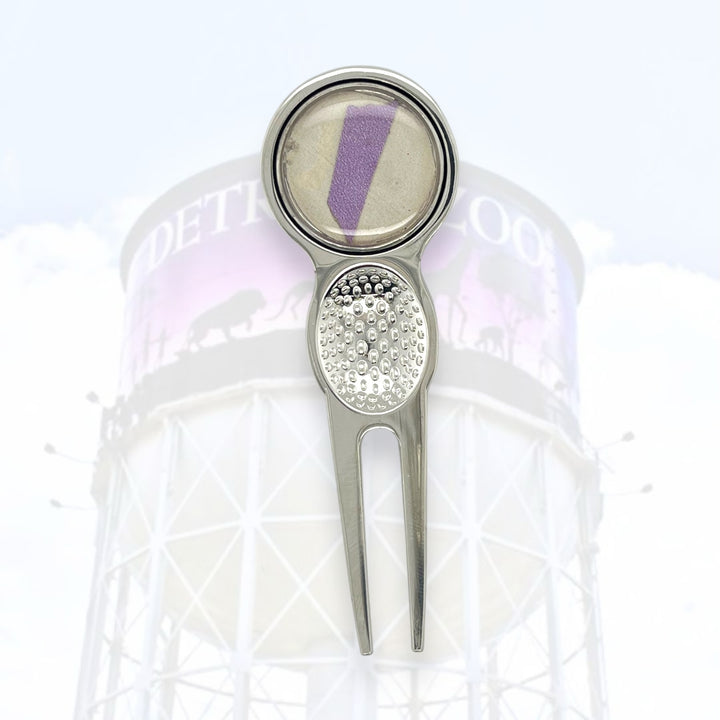 Detroit Zoo Divot Tool | Metal Alloy