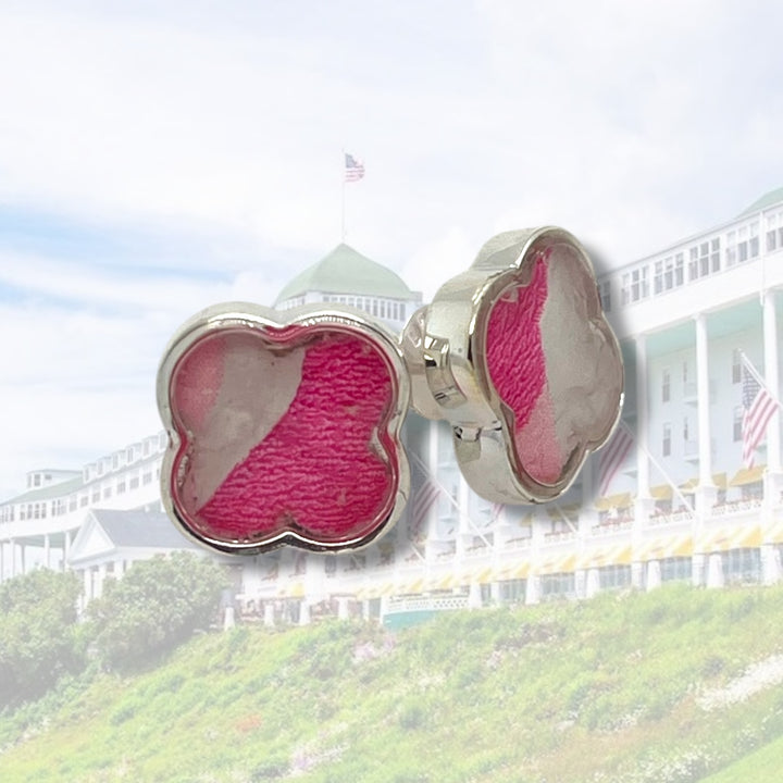 Tatiana Stud Earrings | Silver