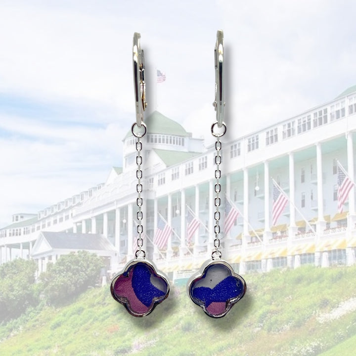 Mo Drop Earrings | Silver