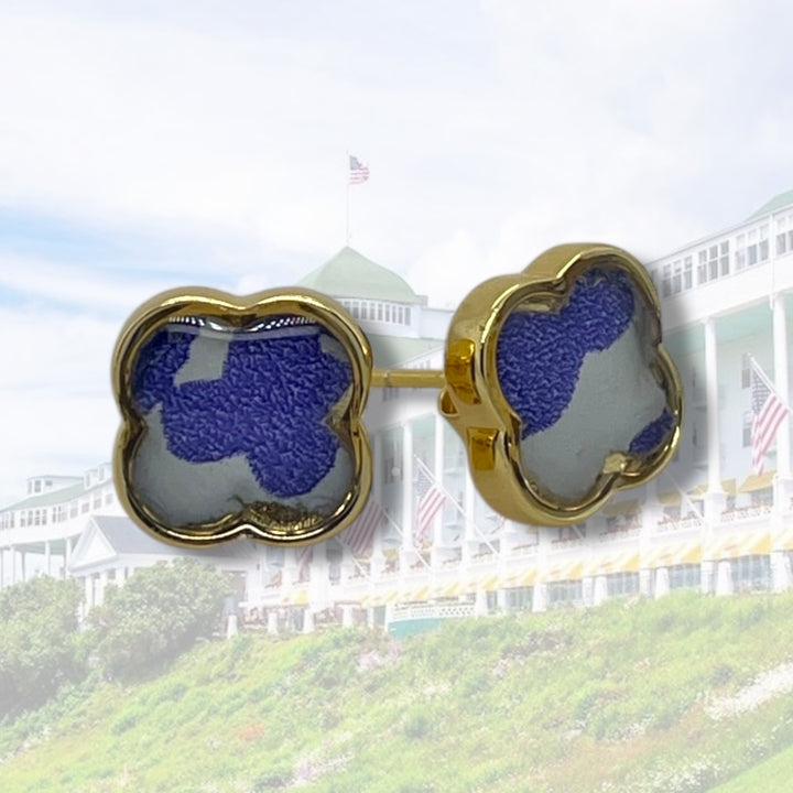 Tatiana Stud Earrings | Gold