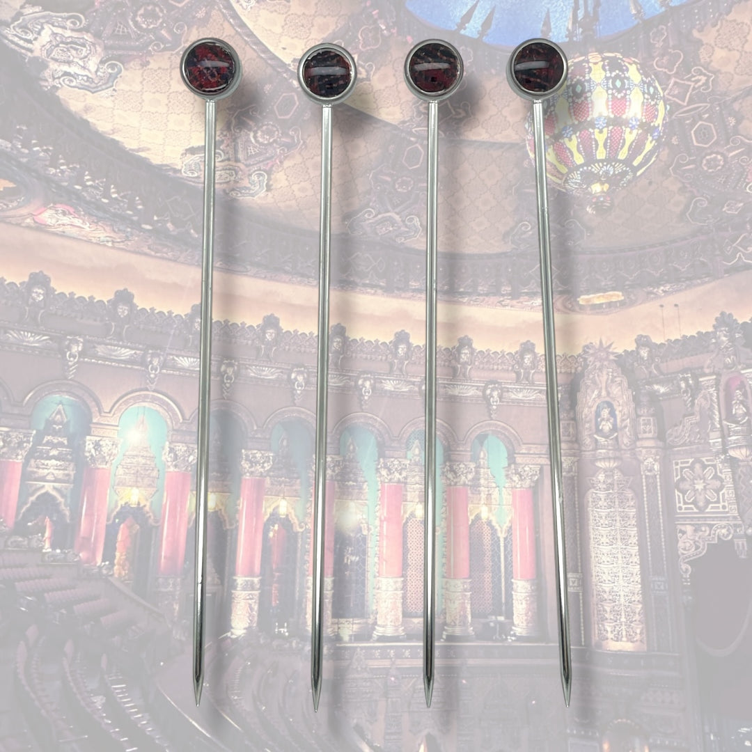 Drink Picks | Stainless Steel | Set of 4