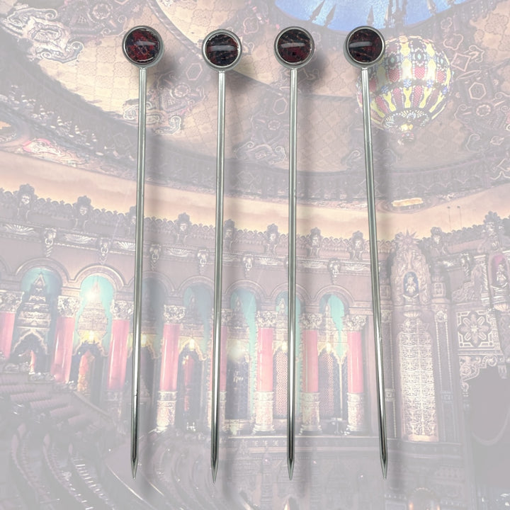 Drink Picks | Stainless Steel | Set of 4