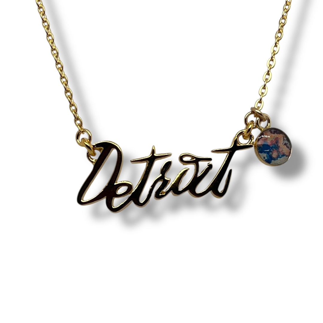 Detroit Necklace | Gold