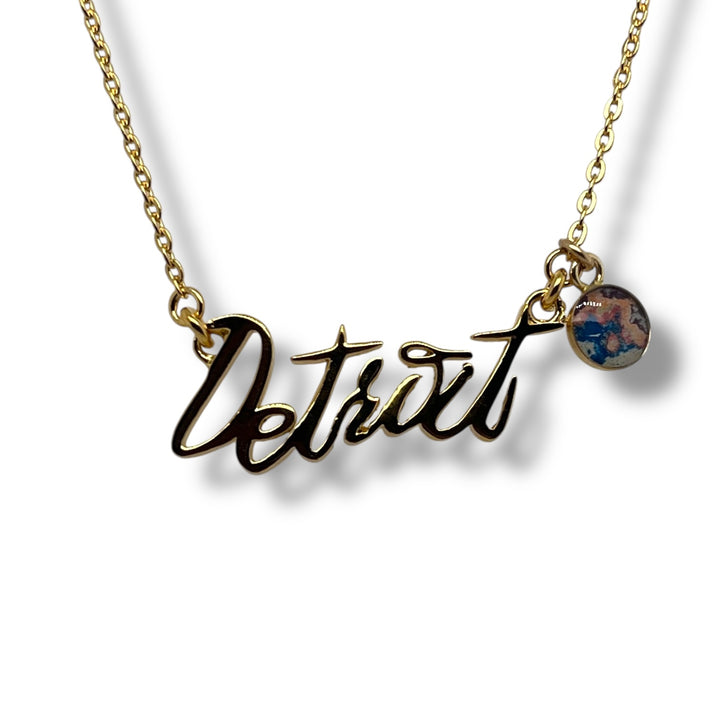 Detroit Necklace | Gold
