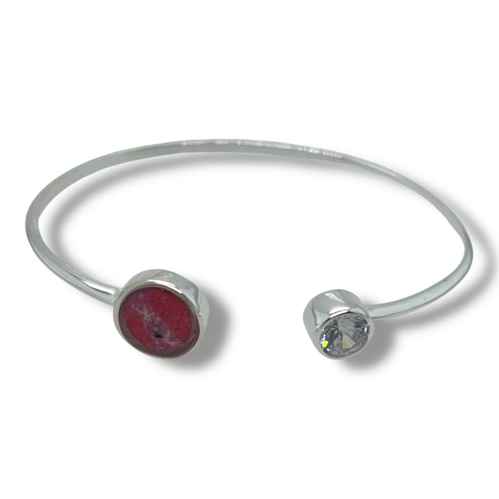 Danielle Open Cuff  | Silver